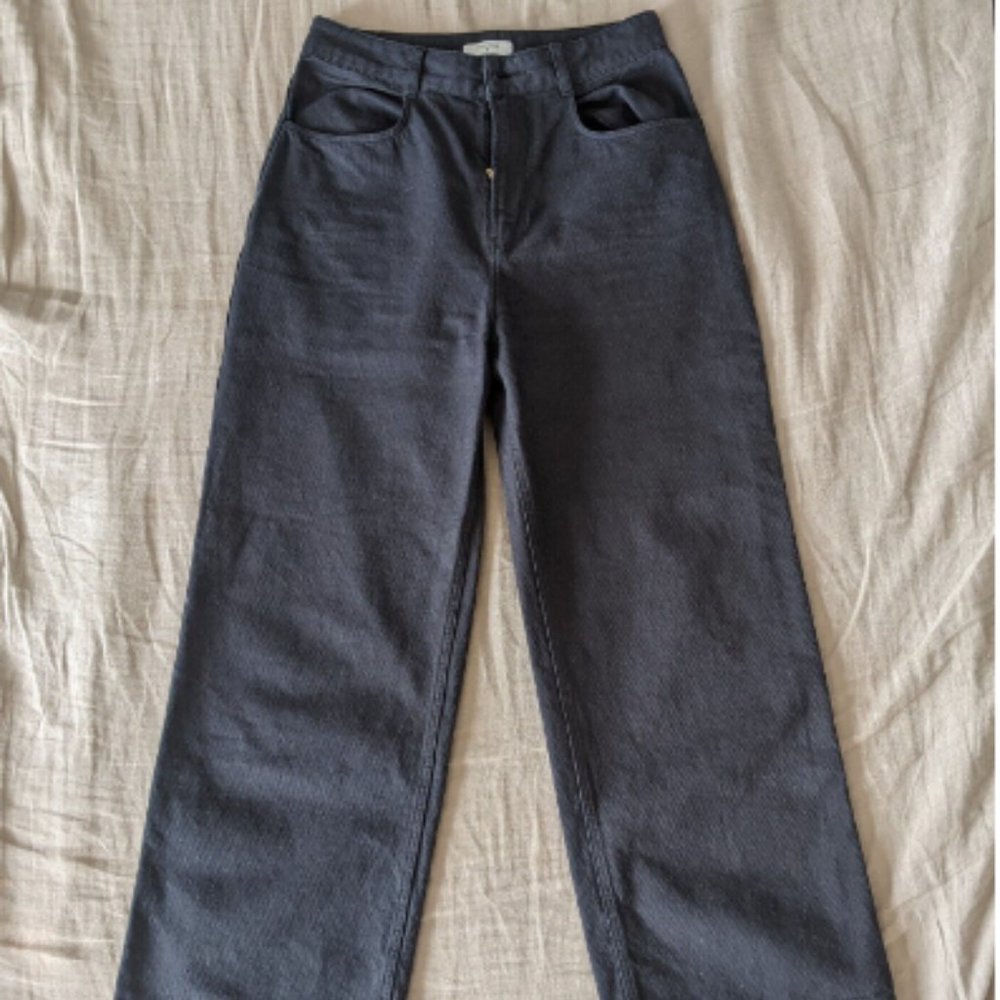Billy Reid dark wash cropped jeans - women's size 2